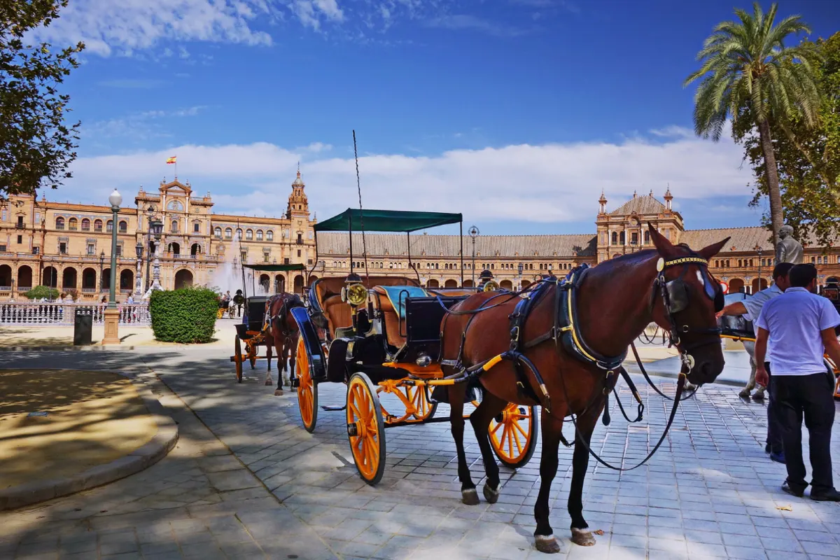 Paseo en coche de caballos por Sevilla