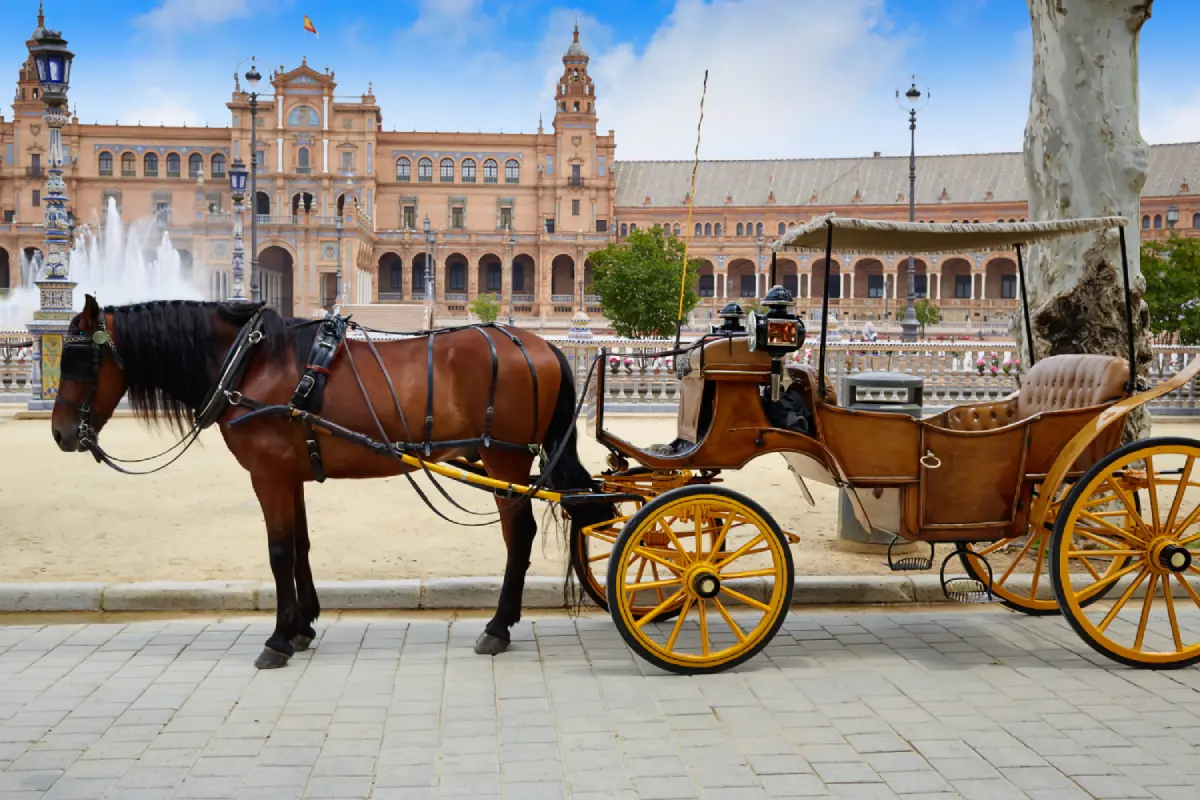 Paseo en coche de caballos por Sevilla